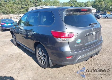 2014 Nissan Pathfinder Sv из США, поврежденный, VIN 5N1AR2MMXEC735220